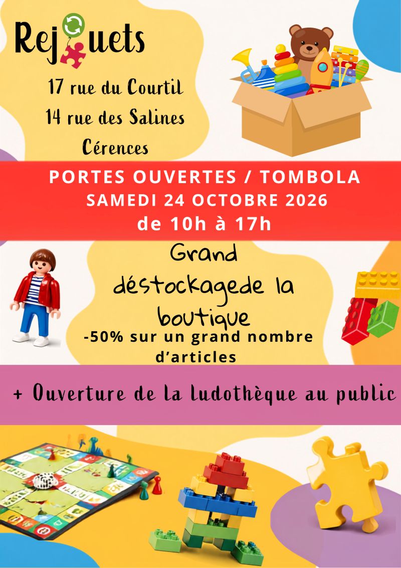 Porte-ouverte Rejouets et grand destockage