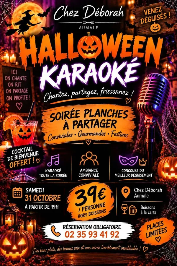 Halloween Karaoké à Aumale