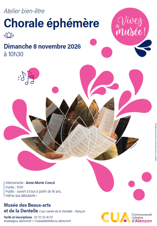 Atelier chorale éphémère avec Anne-Marie Concé