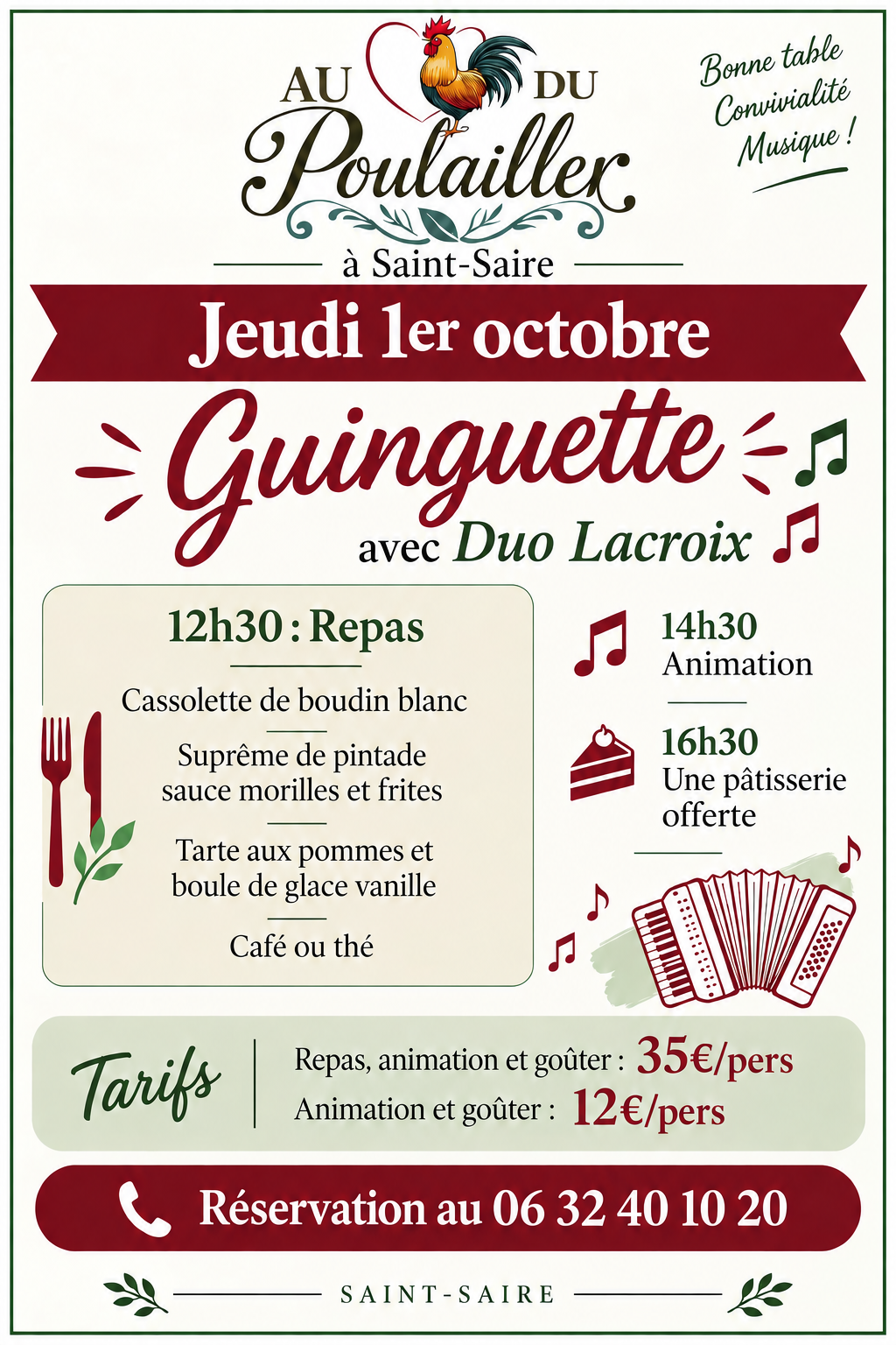 Guingette : Duo Lacroix