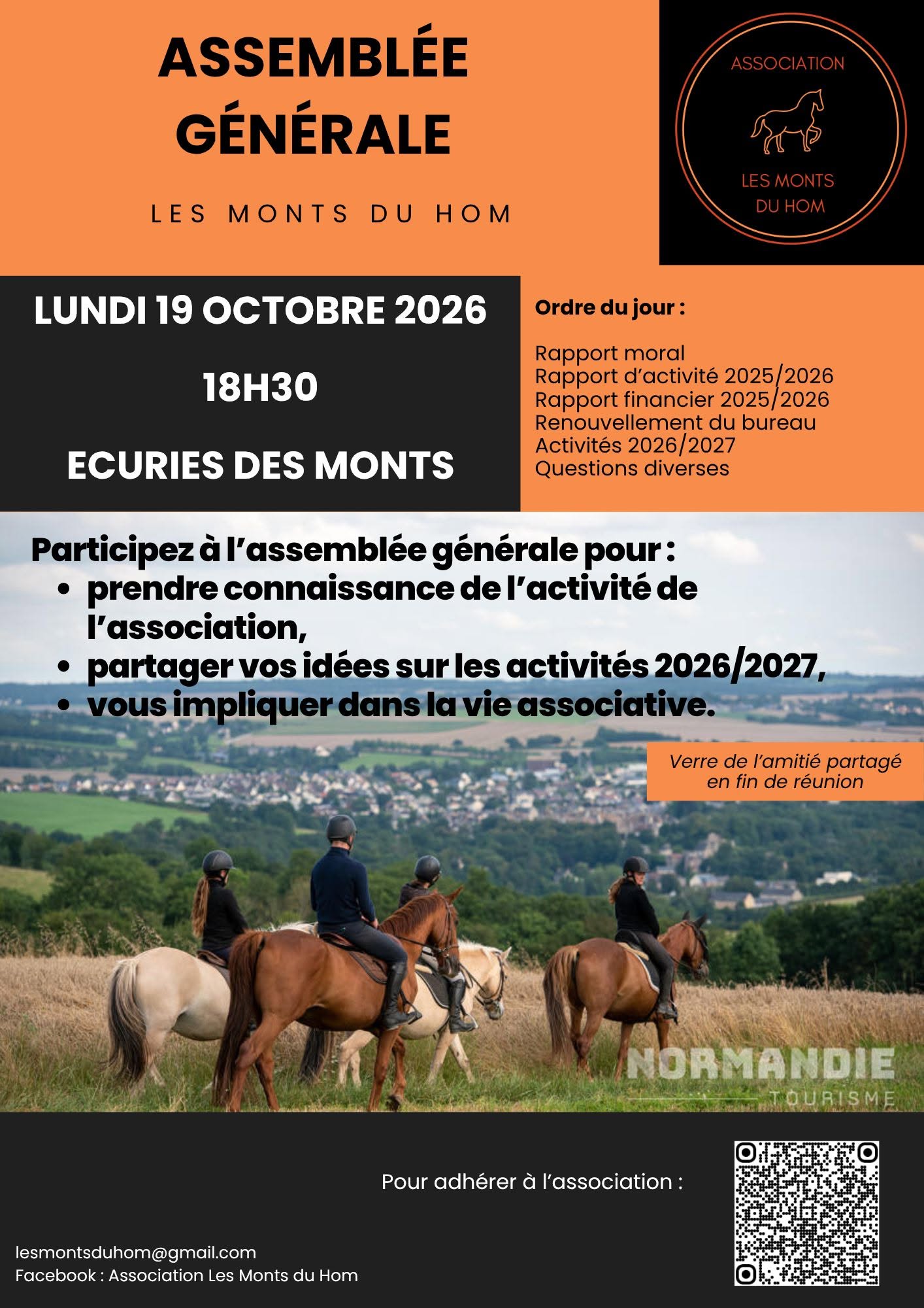 Assemblée Générale Les Monts du Hom