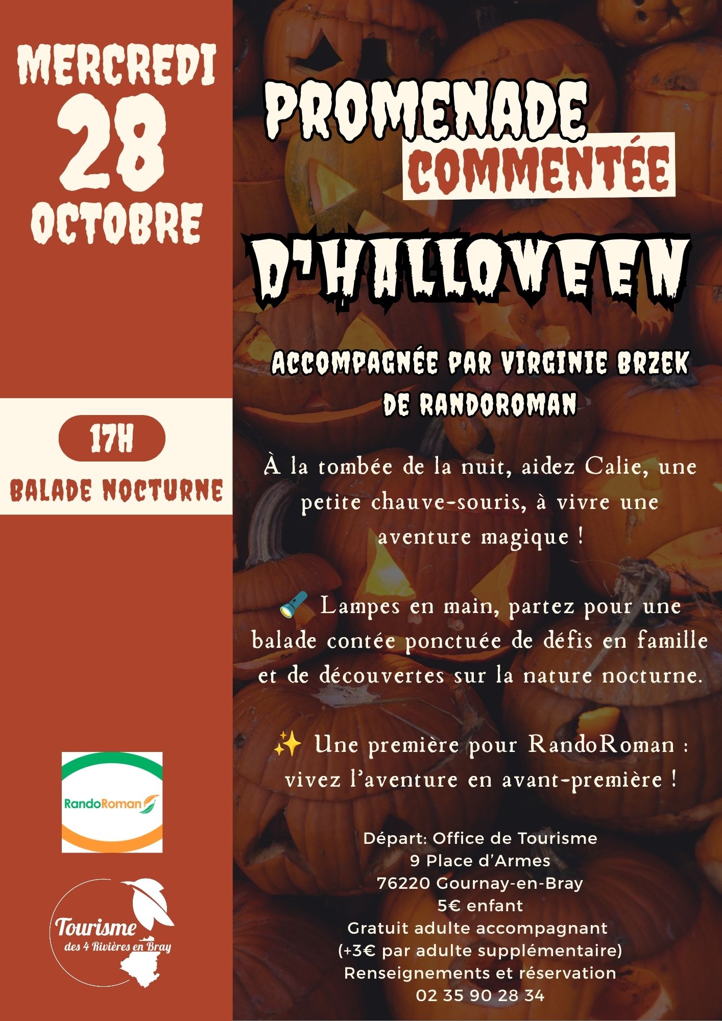 Promenade contée d'Halloween