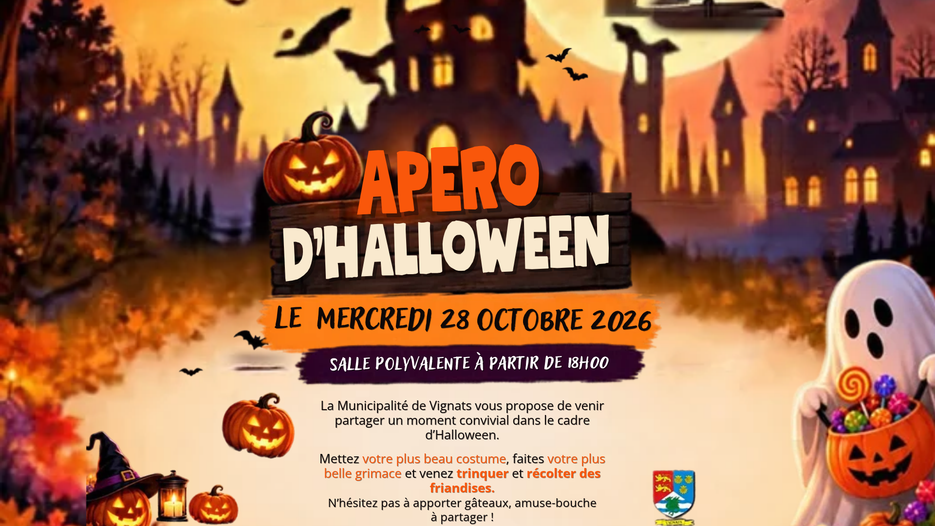Apéro d'Halloween à Vignats