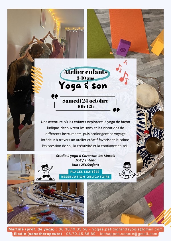 Atelier enfants : Yoga & son