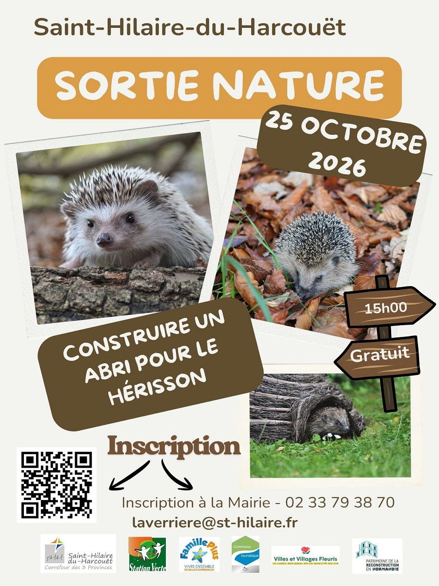 Atelier nature : construire un abri pour le hérisson