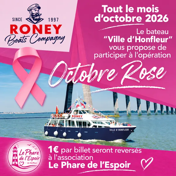 Roney Boats Compagny soutient Octobre Rose