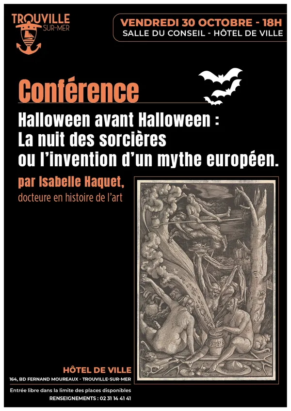 Conférence sur l'art — spécial Halloween