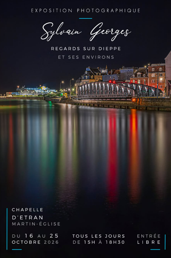 [Exposition photographique] "Regards sur Diepppe et ses environs" de Sylvain Georges