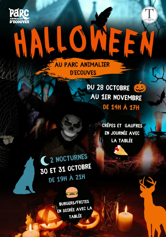 Halloween au Parc Animalier d’Écouves