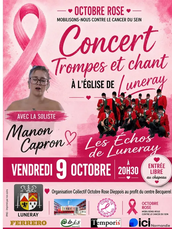 Concert Trompes et Chant pour Octobre Rose