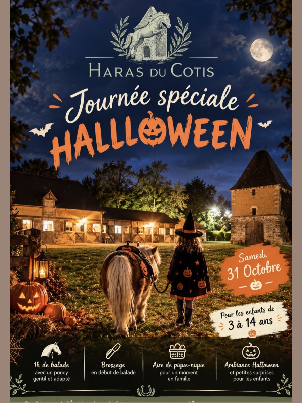 Journée Spéciale Halloween - Haras du Cotis
