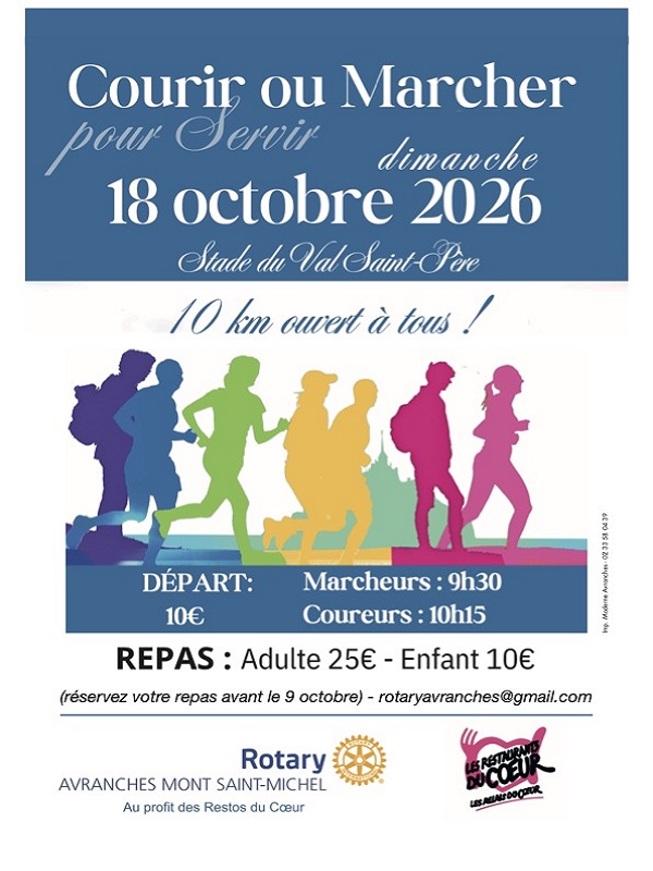 Courir ou marcher pour servir