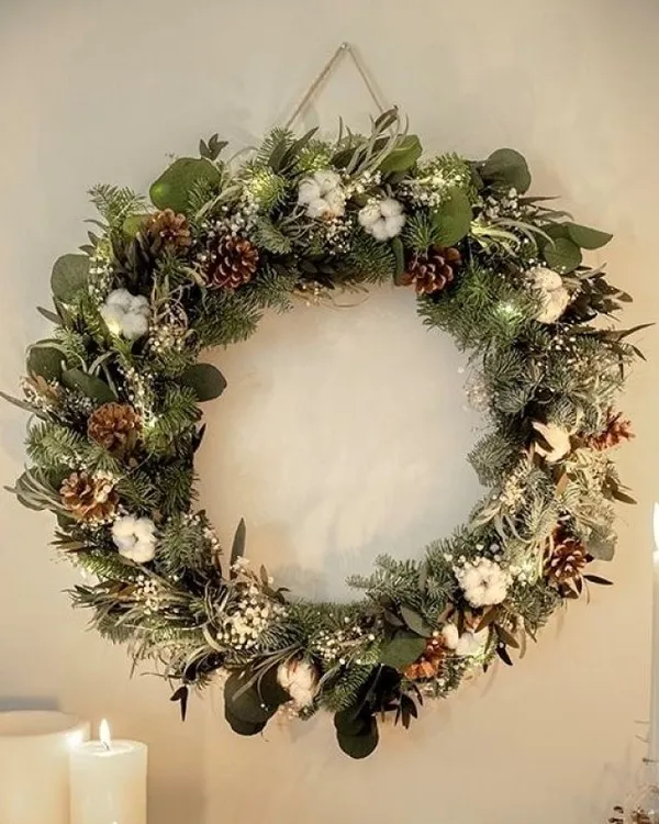 Atelier : Couronne de Noël