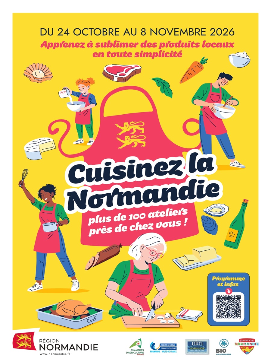 Atelier "Cuisinez la Normandie"