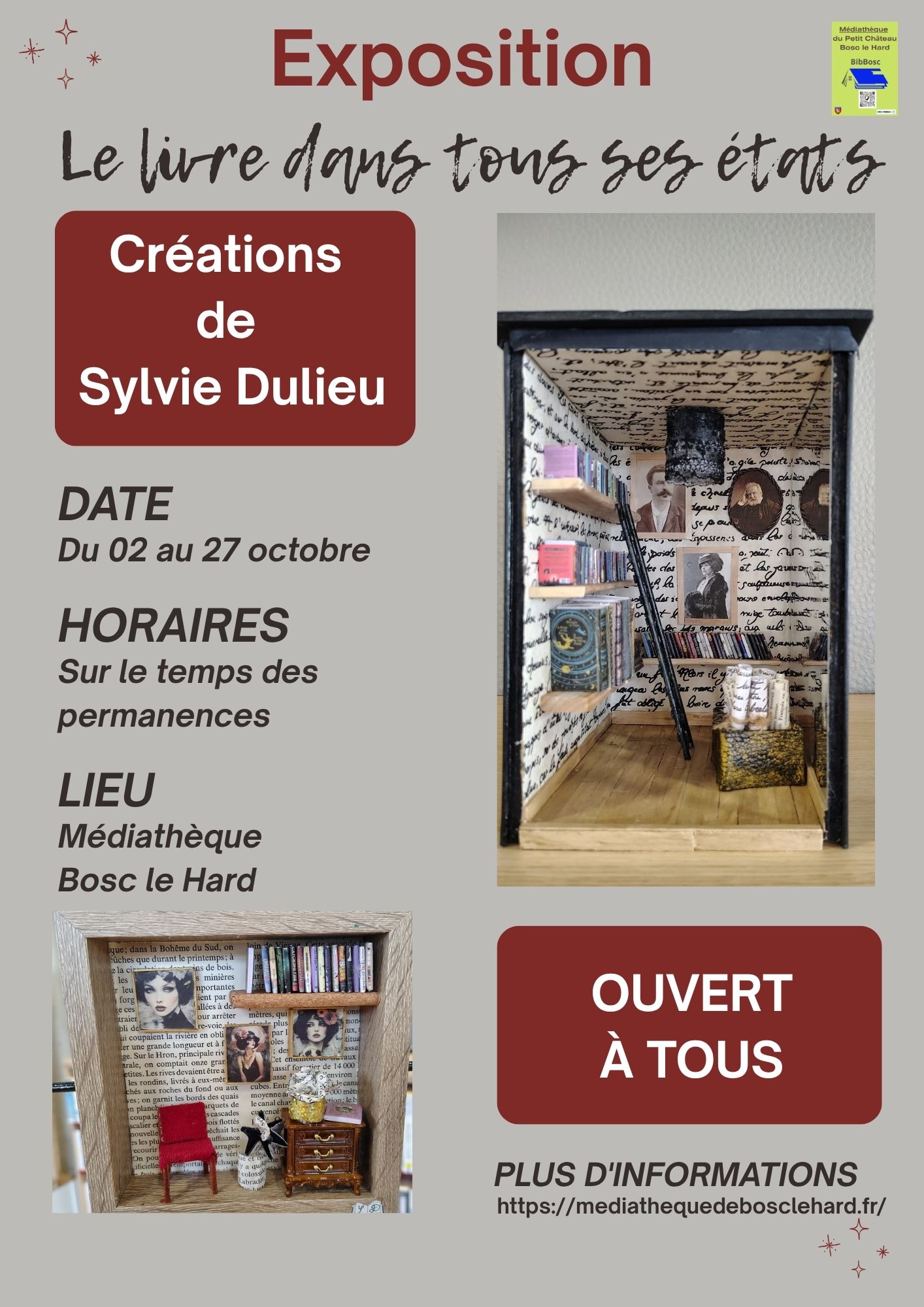 Exposition "Le livre dans tous ses états"