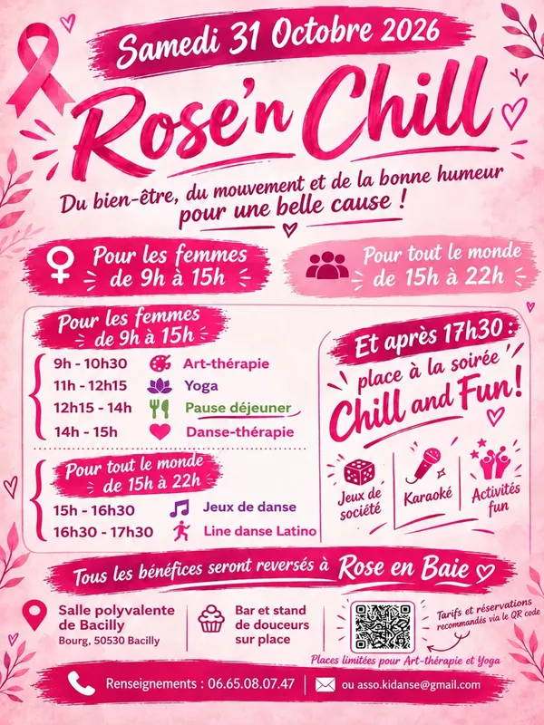 Octobre Rose "Rose'n chill"