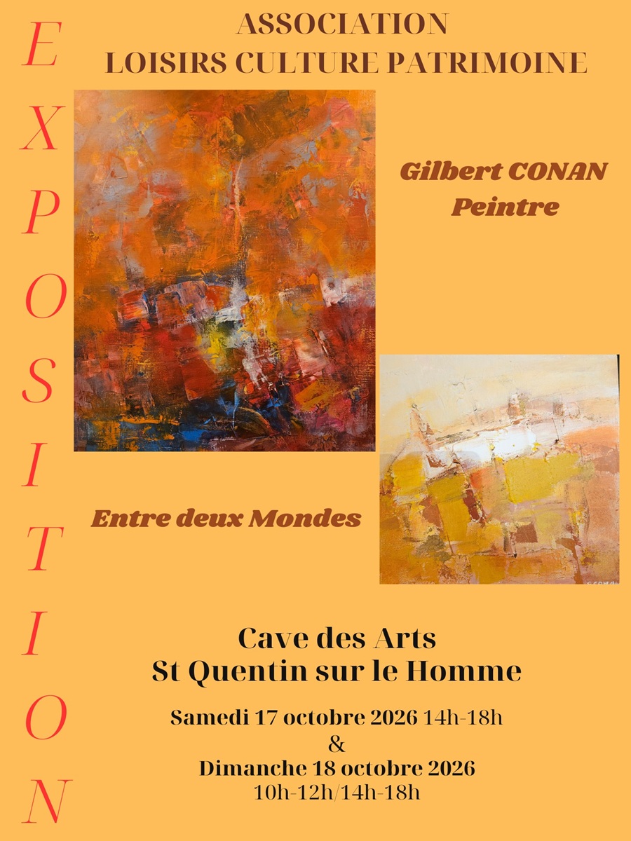 Exposition peinture de Gilbert Conan