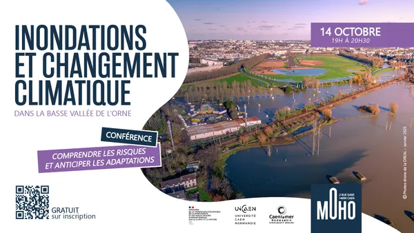 Conférence : Inondations et changement climatique dans la basse vallée de l'Orne