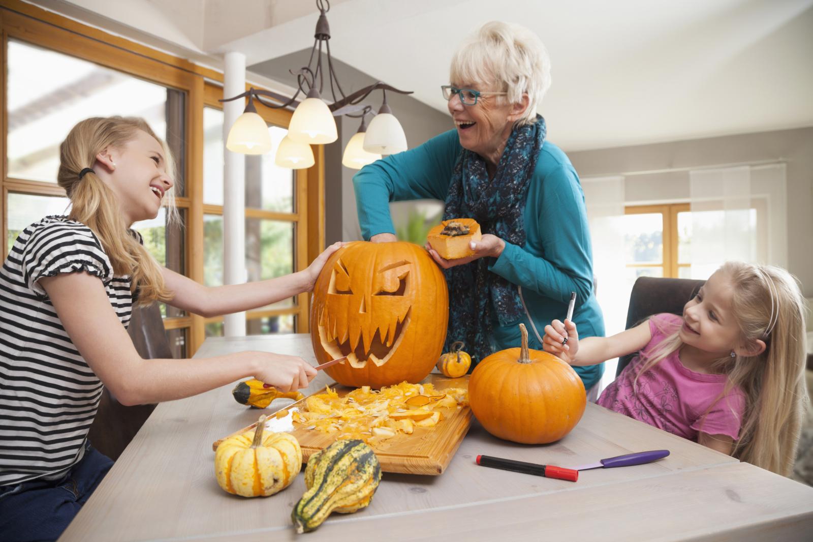 Fête d'Halloween à la MJC de Vire Normandie.