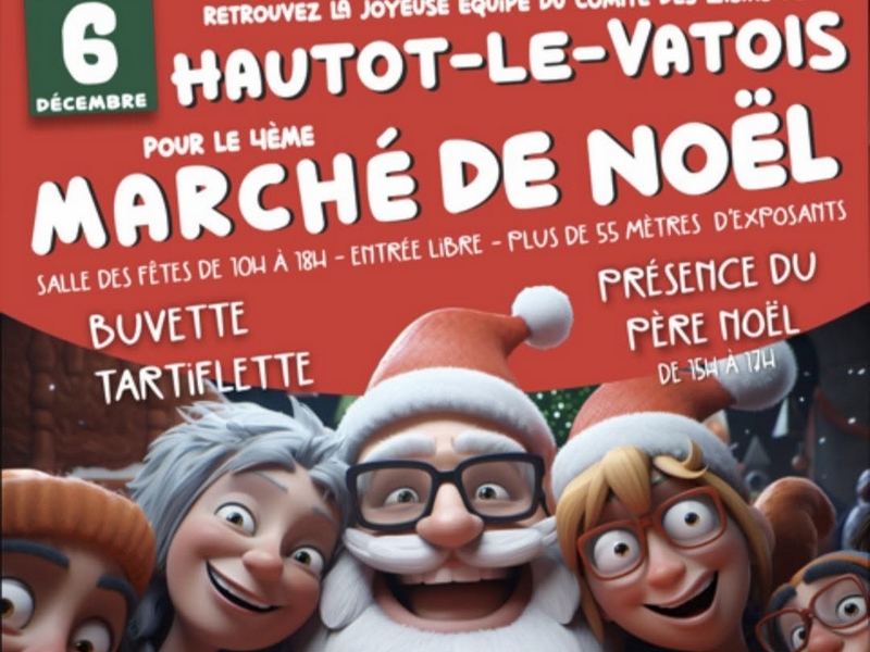 Marché de Noël à Hautot-le-Vatois