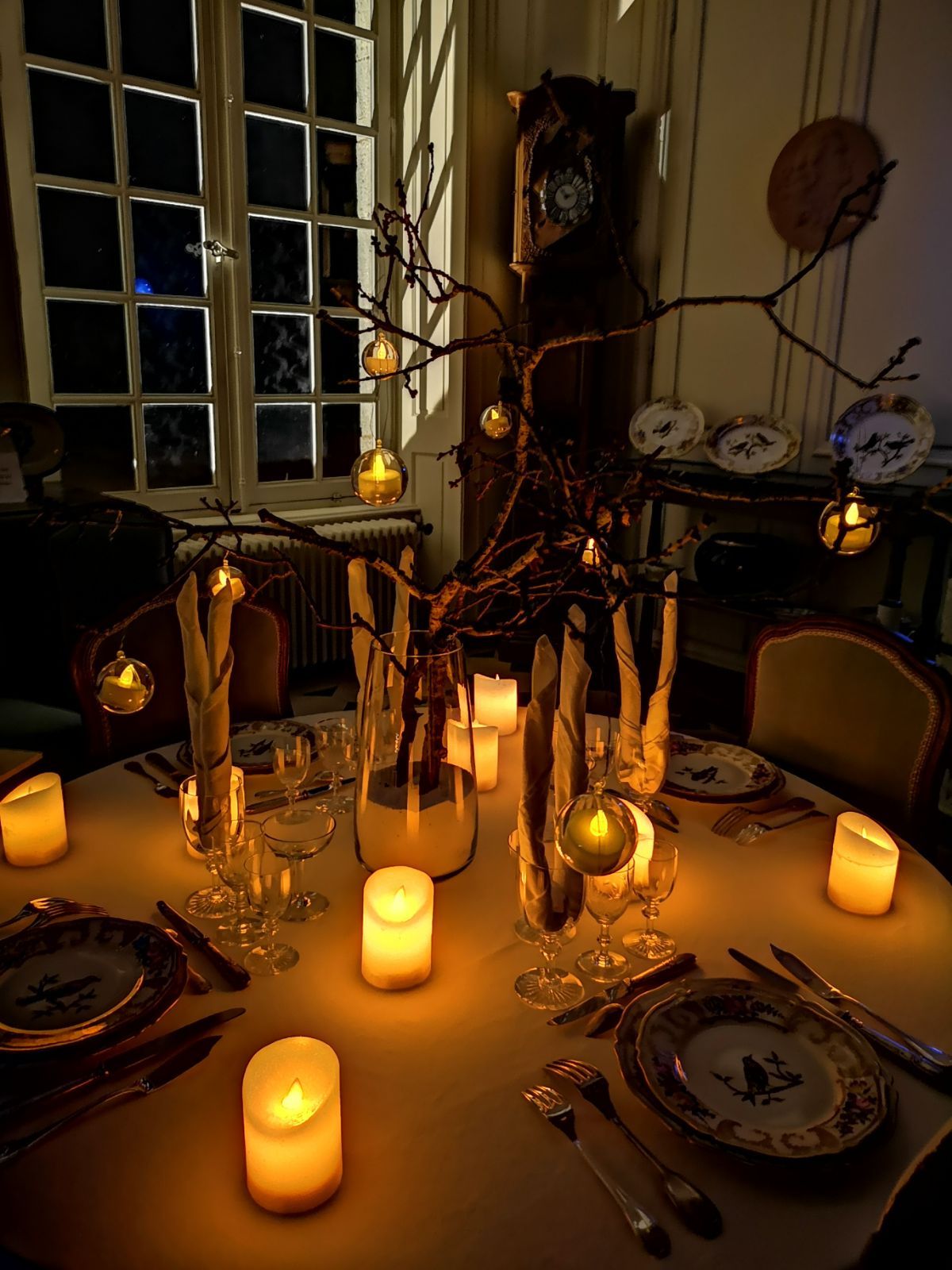 Lumières au château de Pontécoulant