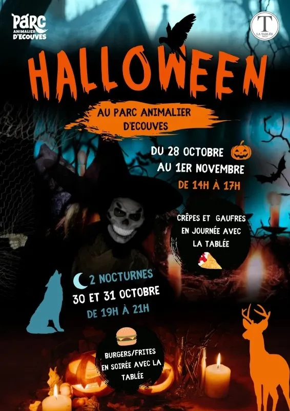 Halloween au Parc animalier d’Écouves