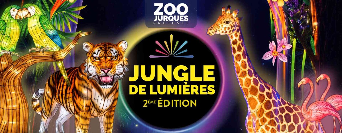 Jungle de Lumières au Zoo de Jurques