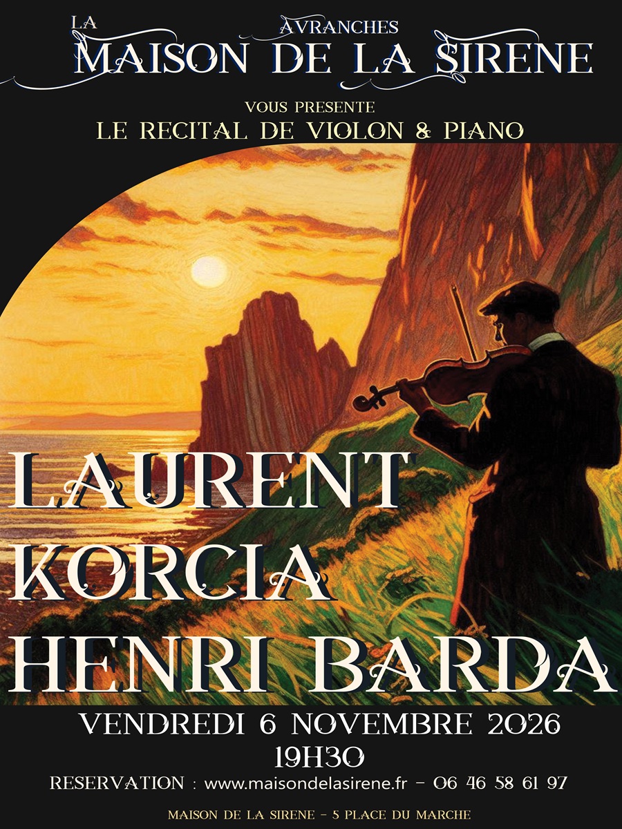 Concert musique classique > Laurent Korcia et Henri Barda - Rencontre