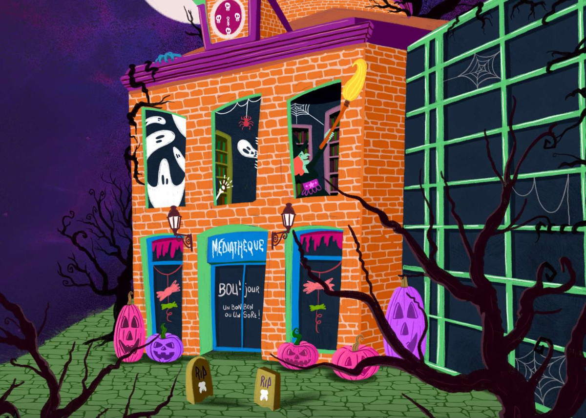 Les Journées Halloween à la médiathèque - Ateliers créatifs