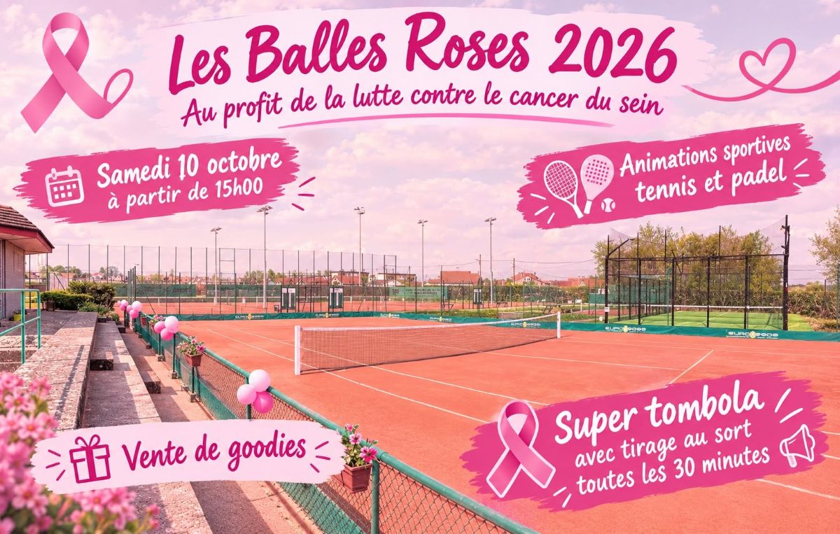 Octobre Rose - Les balles roses
