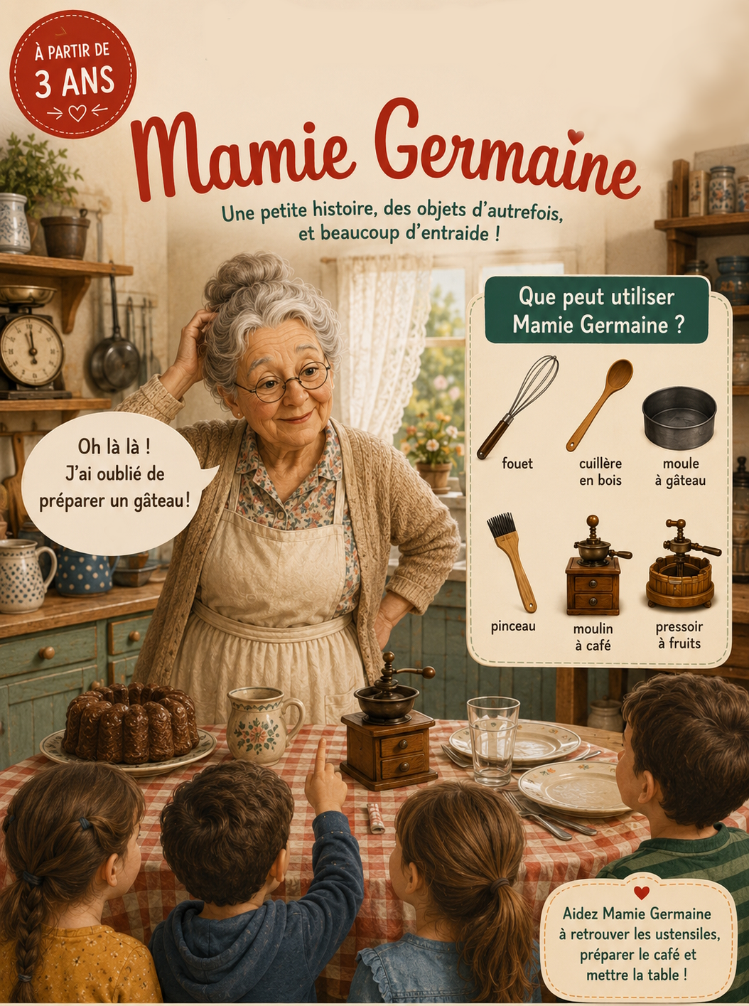 Visite contée - Il était une fois… Le gâteau de Mamie Germaine