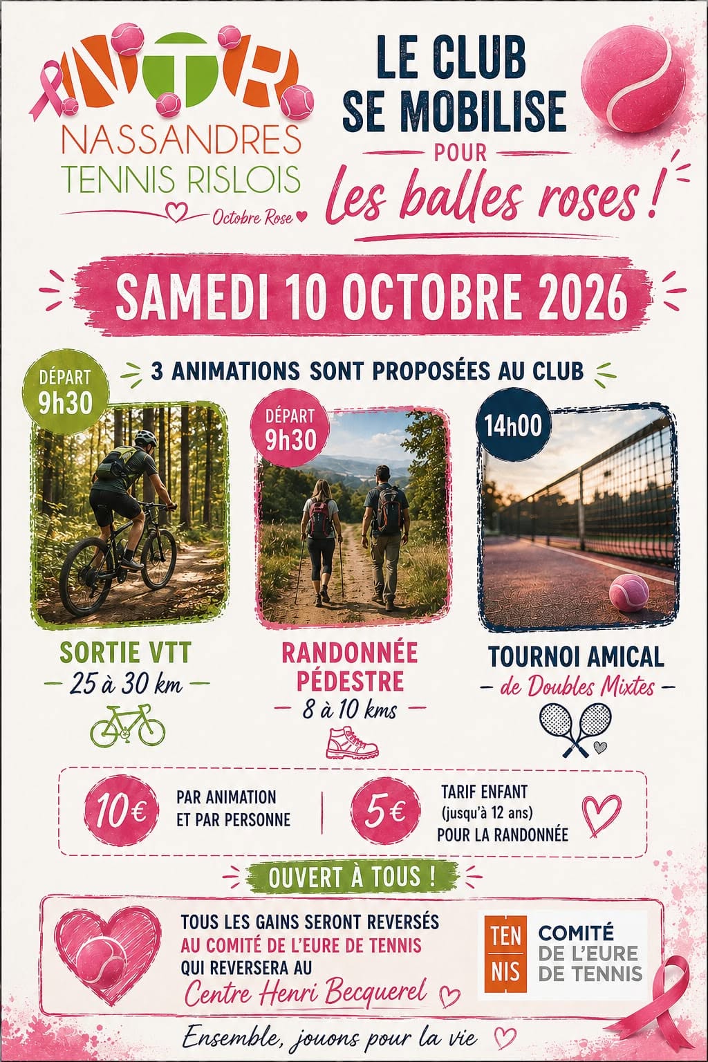 Les Balles roses pour la vie