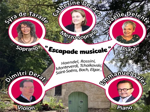 Concert de clôture "Escapade musicale" - Eglise de la Croupte