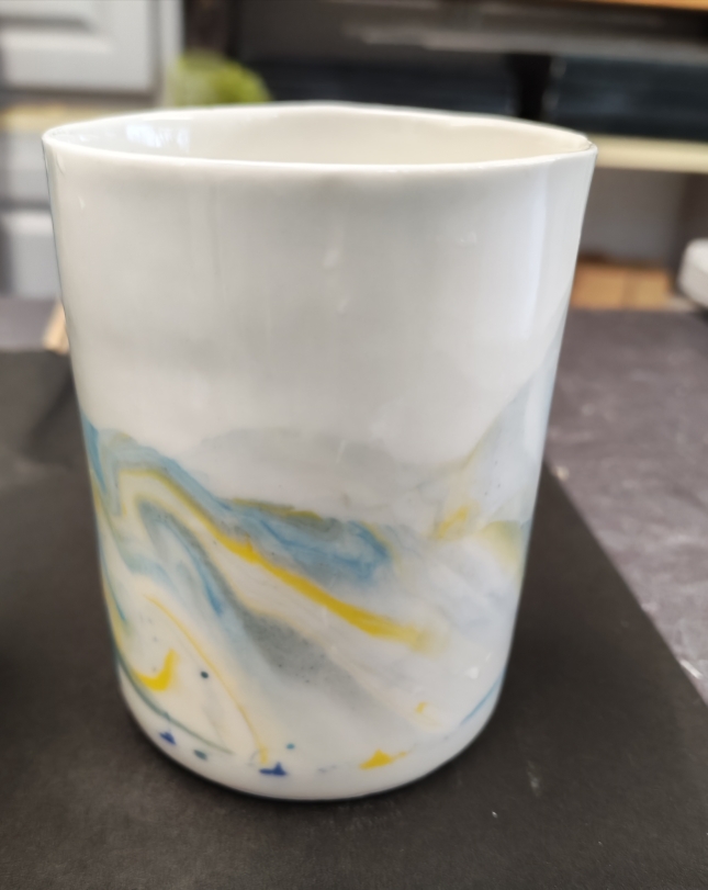 Atelier découverte du coulage Porcelaines mêlées