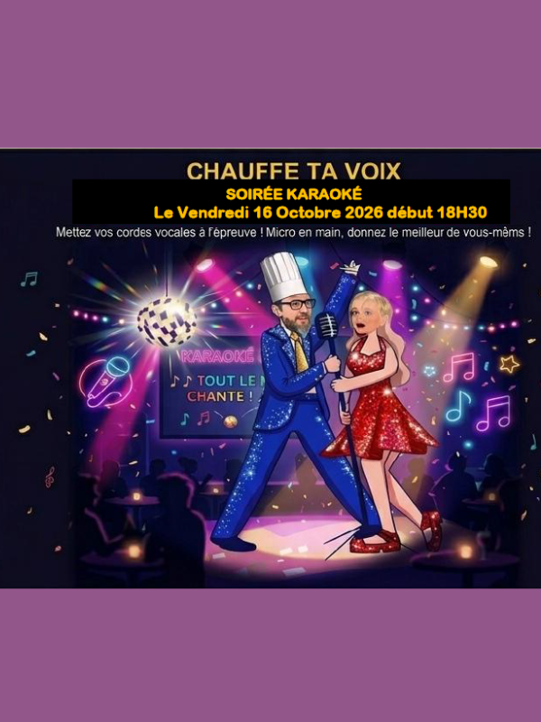 Chauffe ta voix ! Soirée Karaoké