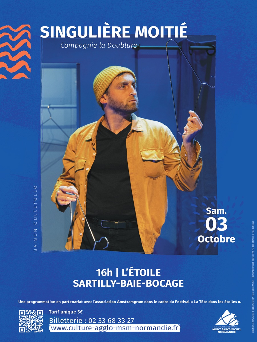 Saison Culturelle > Spectacle "Singulière moitié"