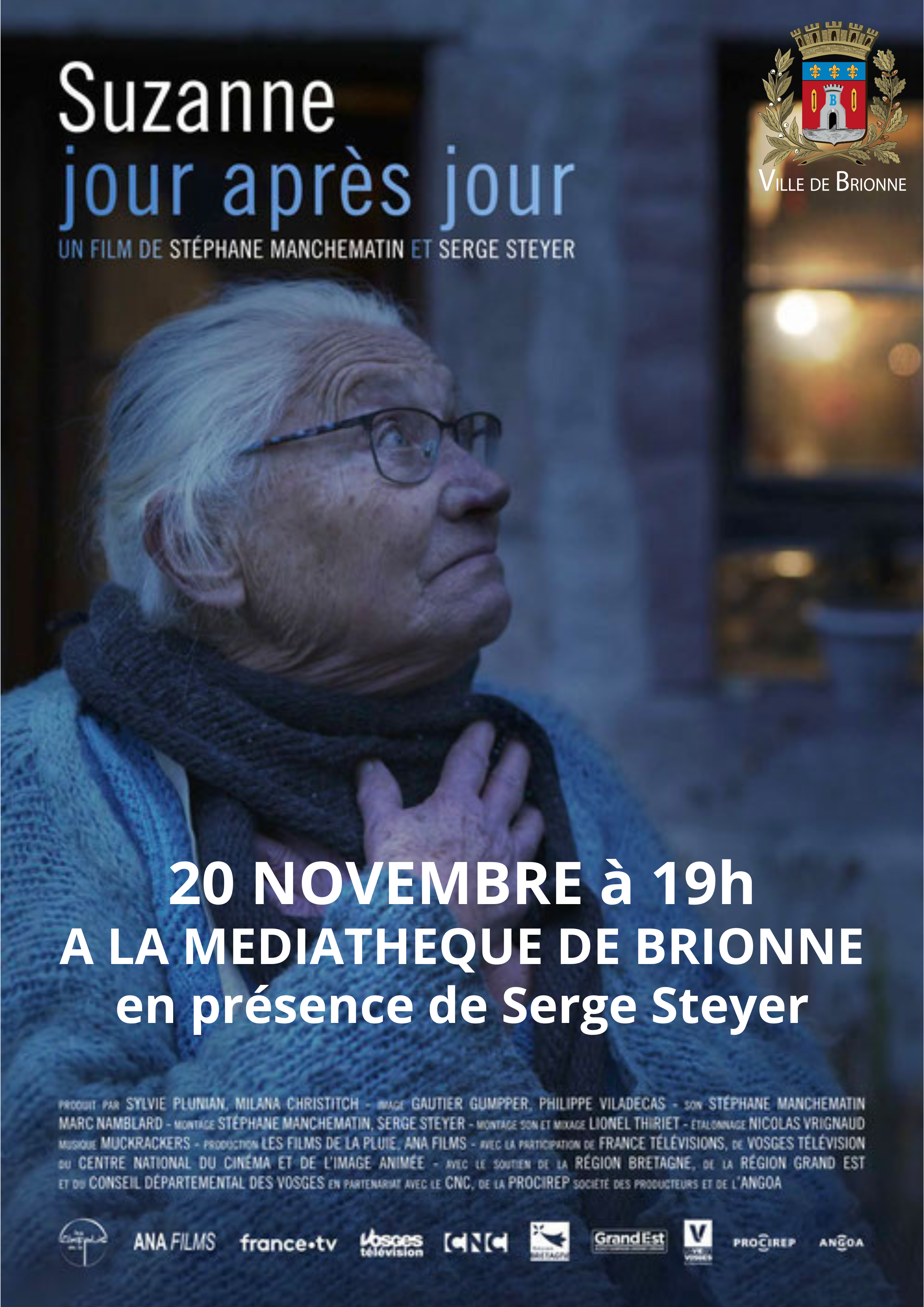 Mois du film documentaire : Suzanne jour après jour