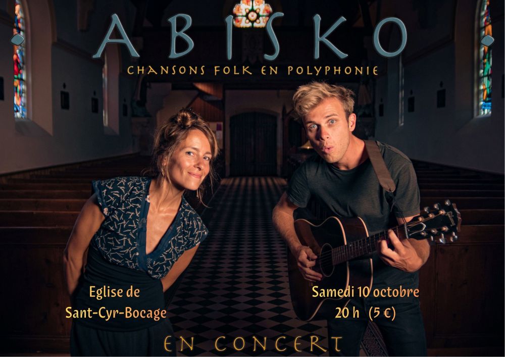 Concert d'Abisko dans l'église de Saint-Cyr-Bocage !