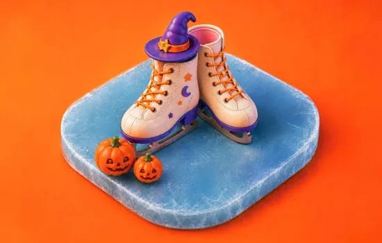 Halloween pour les petits à la patinoire