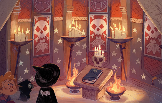 La Bibliothèque envoûtée : grande fête des sorcières et sorciers