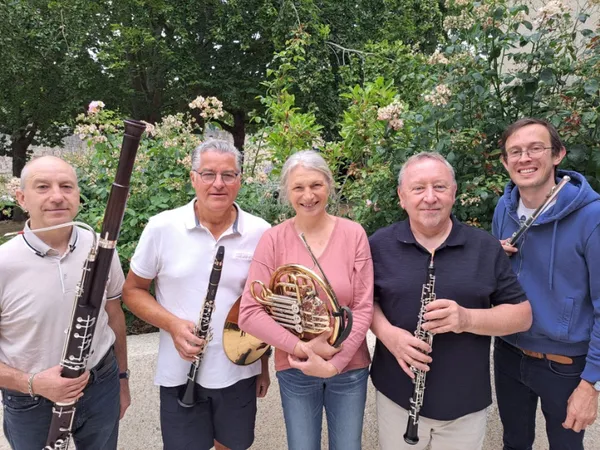 Concert de l'Ensemble Satie'Mix quintet à vent