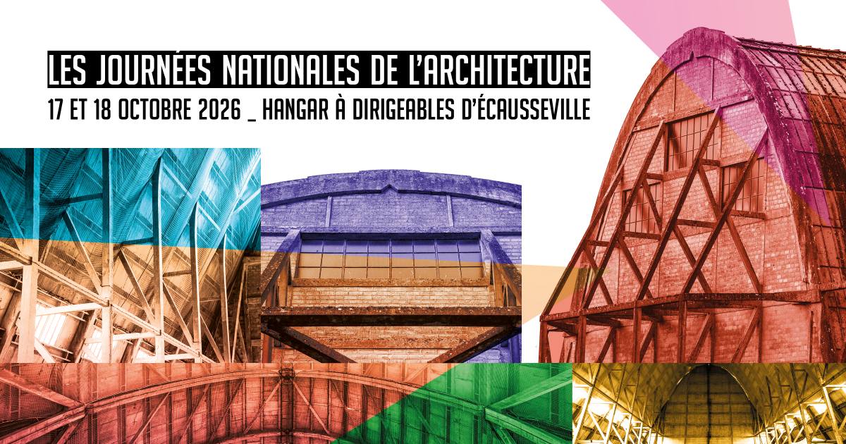 Journées nationales de l'architecture au hangar à dirigeables d'Écausseville