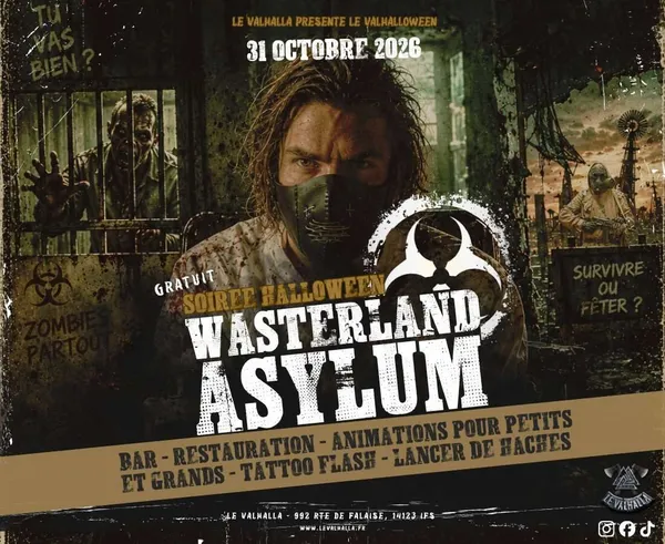Soirée Valhalloween : Bienvenue à Westerland Asylum !