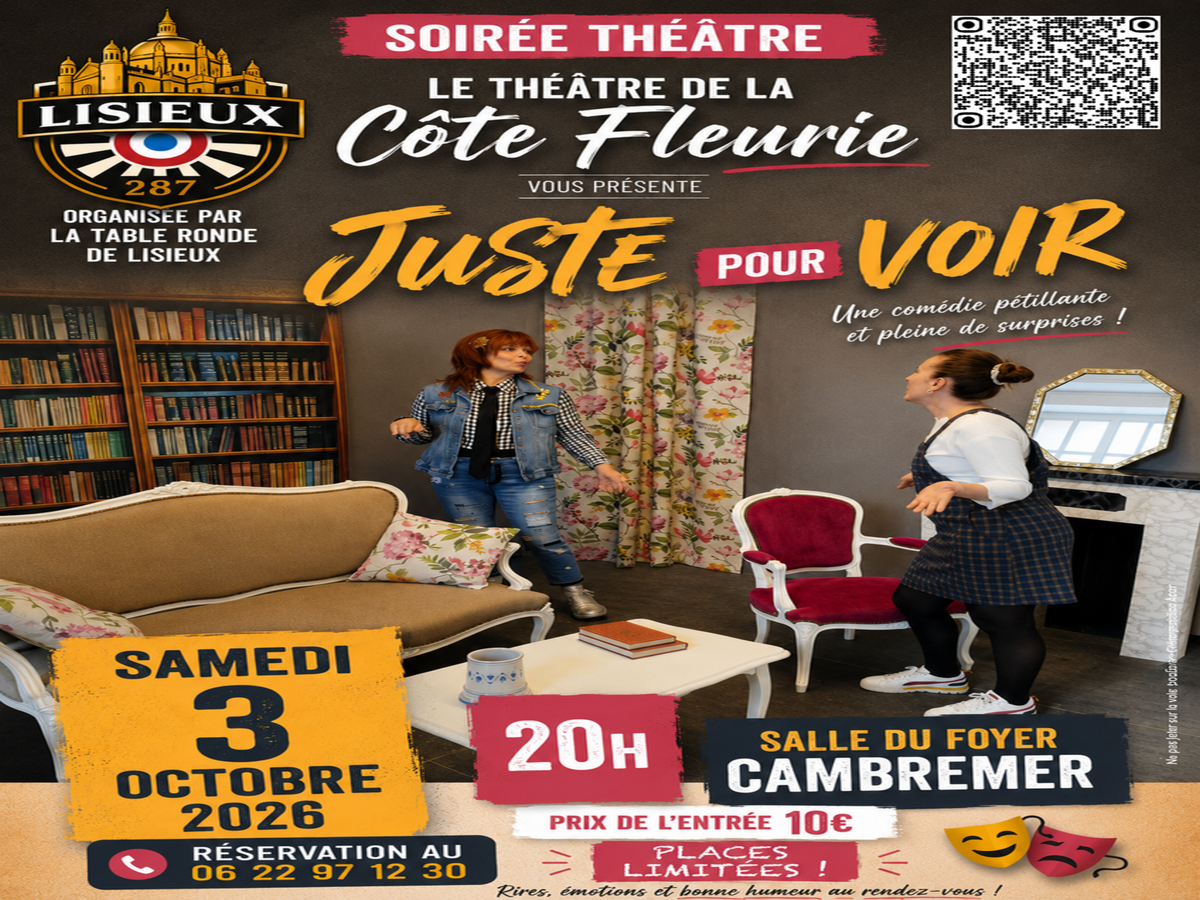 Soirée théâtre au foyer familial