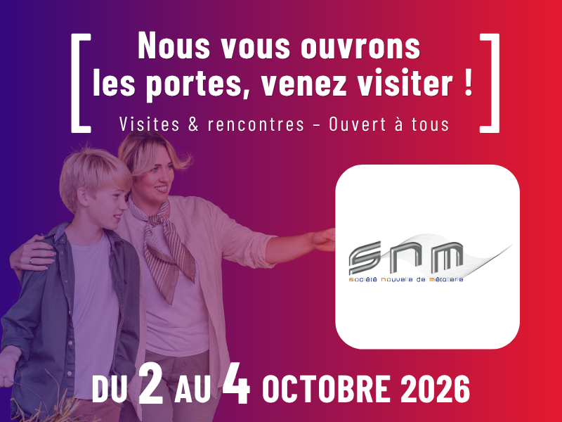 Visite de la Société Nouvelle de Métallerie | Journées du Patrimoine Économique