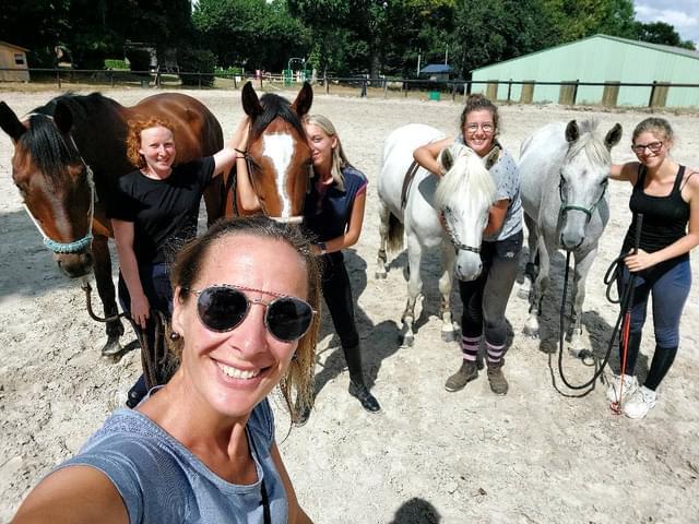 Halloween avec les poneys au centre équestre de la Renarderie