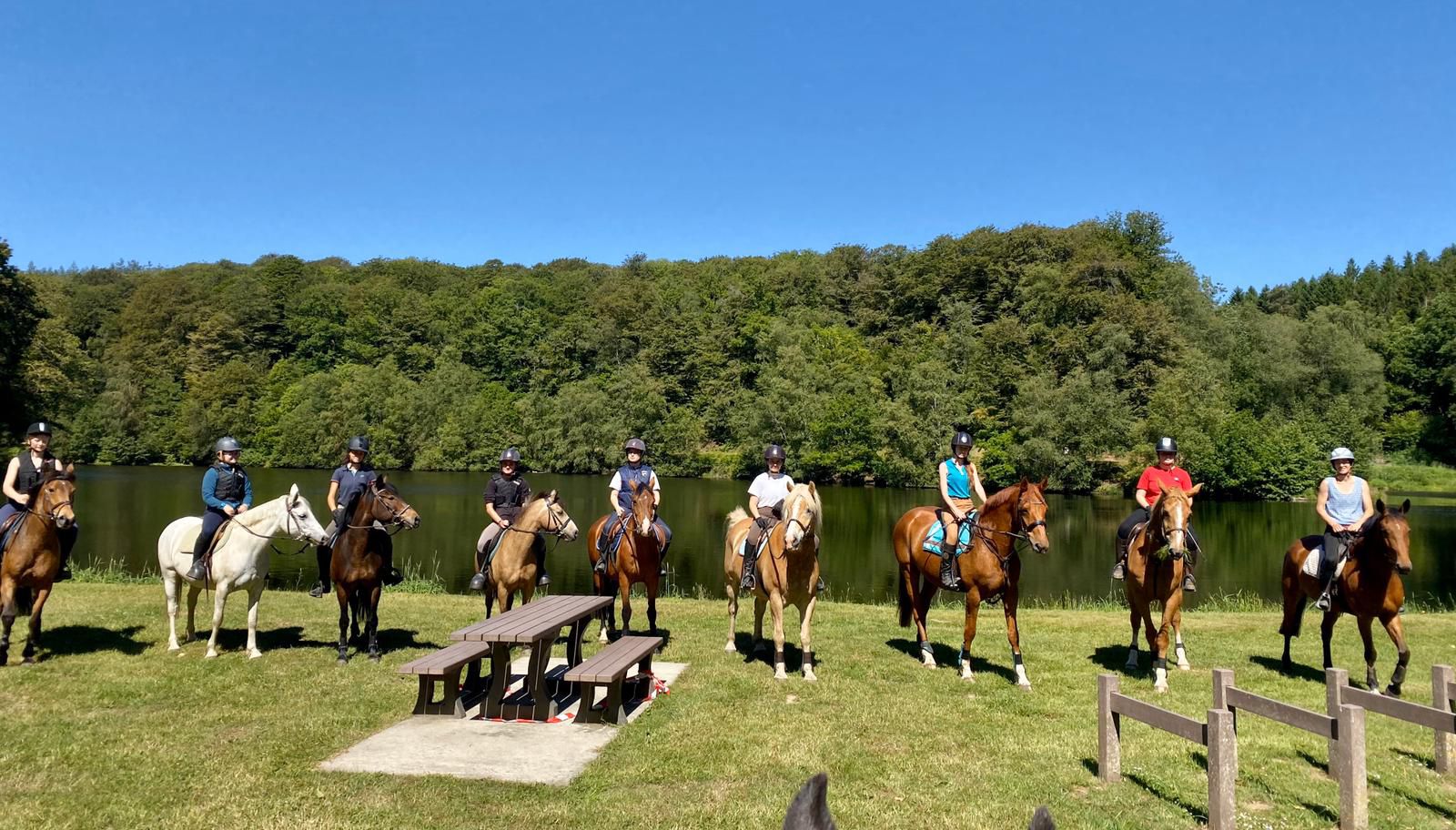 Stage des vacances de la Toussaint à Renarderie équitation