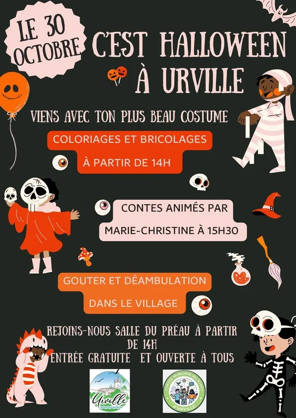 Halloween à Urville : à vos costumes !