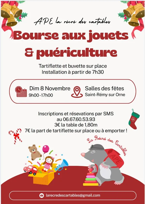 Bourse aux jouets & puériculture