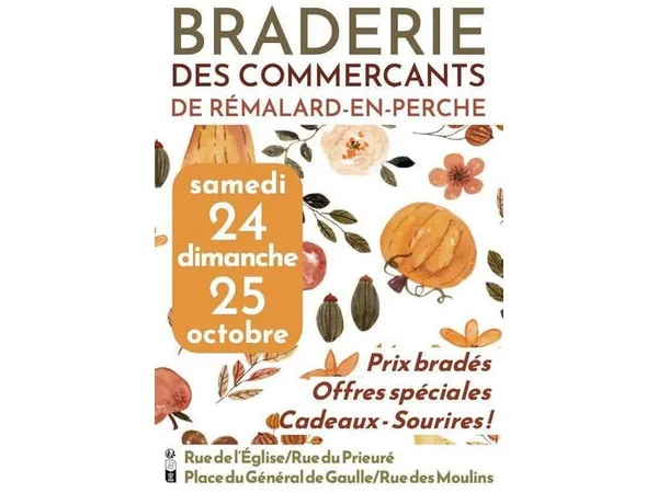 Braderie des commerçants